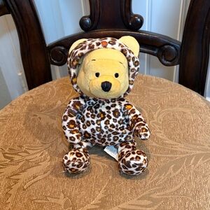 Leopard Print Winnie the Pooh Plush